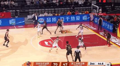 王浩然砍下32分率深圳男篮大胜广厦 首度达成8连