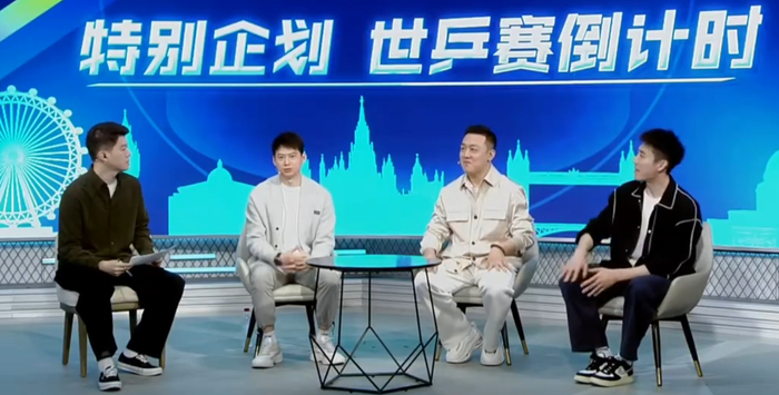 国乒男团备战伦敦世乒赛 马龙许昕亲授战术应对
